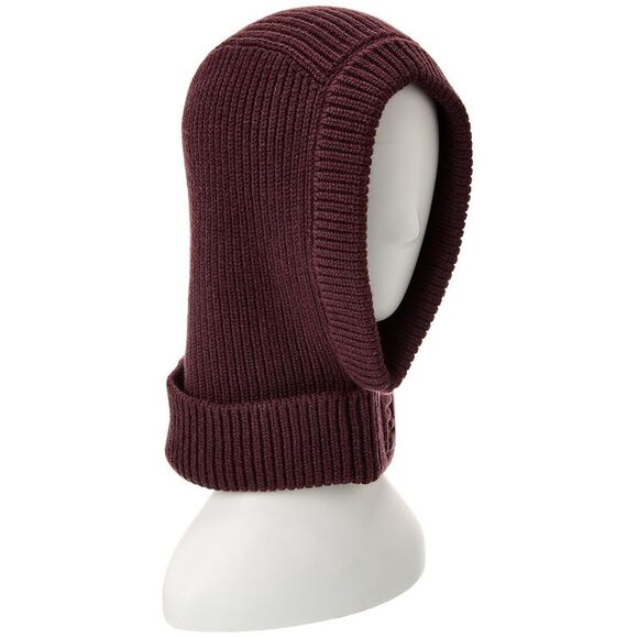 Fendi Ribbed Wool & Cashmere-Blend Balaclava Purple